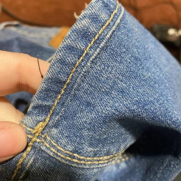 Men's U.S. Polo Assn Blue Denim Jeans Size 32 x 29 Hemmed - Picture 10 of 11